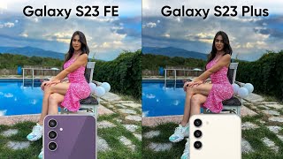 Samsung Galaxy S23 FE vs Samsung Galaxy S23 Plus Camera Test