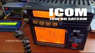 Icom 70W на SATCOM