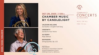 Chamber Music by Candlelight - Oct 29, 2023