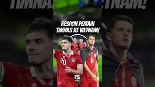 Balasan Berkelas Dari Justin Hubner dan Shayne Untuk Pemain Vietnam! 🇮🇩🔥 #justinhubner #timnas