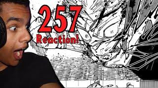 BLACK FLASH GOAT!!  - Jujutsu Kaisen Chapter 257 Reaction!