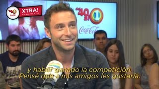 Måns Zelmerlöw responds to his fans at the 40 to 1, Spain (22.06.2015)