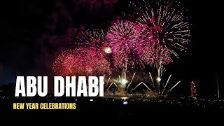 Abu Dhabi Corniche Fireworks | NEW YEAR | ABU DHABI | UAE | iamsajaved | 2024 |