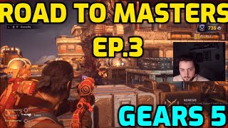 GEARS 5 - "ROAD TO MASTERS" Ep.3 (INSANE FFA RANKED GAMEPLAY NOW RANK ONYX!)