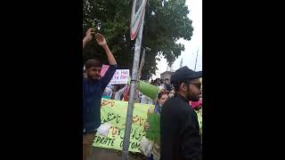 Protest for Separate Optometry council in front of Punjab Assembly Lahore ✌💥(3)