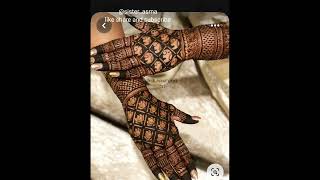 back mehndi dizain beautiful bizain #@sistsr_asma✨✨❤❤