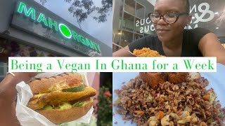 Can You Have A Vegan Diet In Ghana? | Being A Vegan in Ghana For One Week | Healthy Eats In Accra