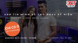 [Karaoke HD] Anh Tin Mình Đã Cho Nhau Một Kỷ Niệm - Thu Thủy | Beat Chuẩn Không Bè | Chỉ Có Ở 3CTKoK