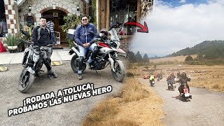 FUIMOS DE RODADA A TOLUCA a probar las NUEVAS MOTOS HERO | AquaBiker