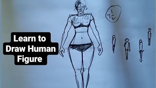 How to Draw Human Anatomy/ Illustration for Nift & NID