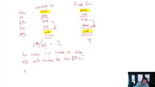 MA Module 7, Video 3, Breakeven Analysis Concluded - Problem 7-1A