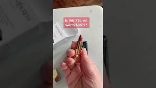 Is this YSL makeup set worth it? #luxurymakeup #summermakeup #summermakeuptutorial