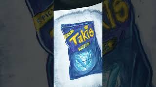 Takis drawing #drawing #takis #art #shorts