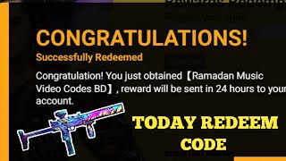 FREE FIRE REDEEM CODE TODAY | 3 JANUARY  REDEEM CODE FREE FIRE | FF REDEEM CODE TODAY 3 JANUARY