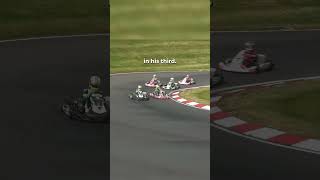 BRILLIANT outside overtake at Kartmasters by Zac Green