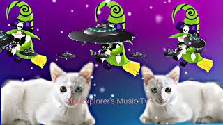 How To Edit Two Cute Little Cat with An Aliens and Witches