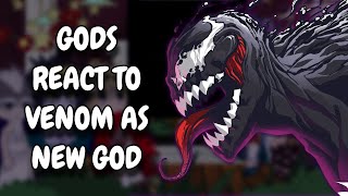 Gods React To Venom As New God || Record Of Ragnarok || Gacha React