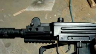 KWC UZI with Noveske amplifier