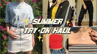 summer try-on haul