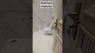 Bathroom makeover!bathroom renovation!bathroom design!#interiordesign #bestinterior #youtubeshorts