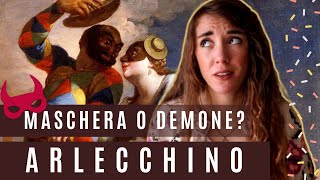 Il lato oscuro ARLECCHINO: maschera o demone? | L'Origine Controversa del Carnevale