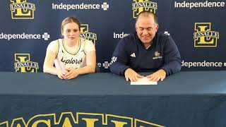 IBX Press Conference: La Salle WBB vs. American