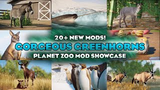 ⭐ GORGEOUS GREENHORNS! | Planet Zoo Mod Showcase