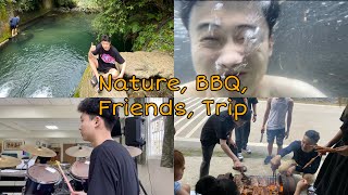 Nature+BBQ+Friends on a short Trip | Chesa Vlogs