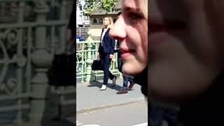 ( Film Shooting ) Tournage à Strasbourg de la série César Wagner avec Julie Gayet sur france 2