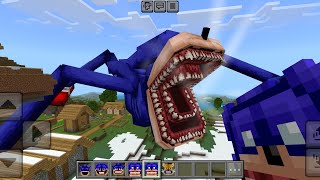 New Shin Sonic Tape MOD in Minecraft PE