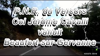 P.N.R. du Vercors Col Jérôme Cavalli vanuit Beaufort-sur-Gervanne Honda CRF 1000 ATAS