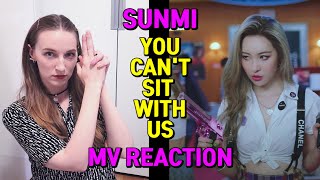 선미 (SUNMI) 'You can't sit with us' 🔫 Music Video Reaction//뮤비 리액션