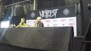 Conférence de presse du groupe Def Leppard au @HellfestOfficial 2023