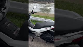 Lifan KPV 150 scooter at the spillway #motorcycle #scooter #bike e