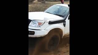 Fortuner Endeavour Pajero and v cross climbing the incline