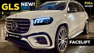 2024 MERCEDES GLS AMG NEW Facelift SUV BETTER Than BMW X7?! NIGHT POV DRIVE Full Review