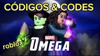 ⚠️ LANÇAMENTO ⚠️ CÓDIGOS MARVEL OMEGA | ROBLOX | MARVEL OMEGA CODES | COMO RESGATAR CÓDIGOS 🎁🎁