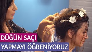 Çiğdem Ebil'den Düğün Saçı Yapmayı Öğreniyoruz ! I Düğün Harcamaları