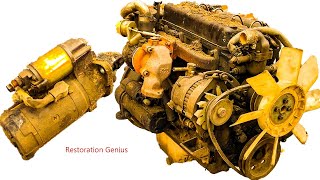 Truck Starter Armature Rebuilding // Restore Performance To Rusted Truck Diesel Engines