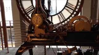 Old Clock Tower Mechanism at the Grand Rapids Public Museum in Michigan