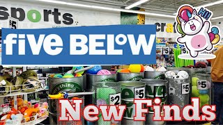 New Finds at Five Below 2023 | What's New at Five Below | Everything Below Below 5$ | Shop With Me