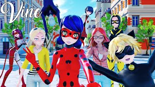 【MMD/VINE】Miraculous Ladybug (Funny/Meme Compilation)【60fps】+MOTIONS DOWNLOAD