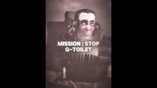 Mission : Stop G-man ✋🔥 | SKIBIDI TOILET | @DaFuqBoom  #shorts #skibiditoilet