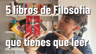 Cinco libros de Filosofía que te van a gustar