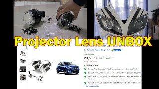 Bi-Xenon Fog Projector Lens (Only Lens) UNBOX VIDEO | Khawlbawm Tech