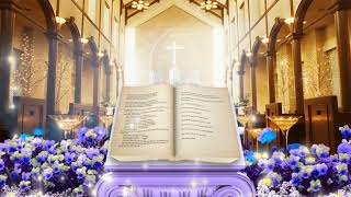 Church wedding oath flower photography&wedding background