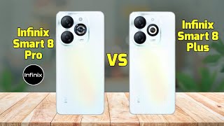 Infinix Smart 8 Pro vs Infinix Smart 8 Plus || Comparison || Price || Specs