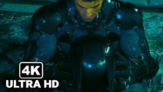 Batman Arkham Knight Suit Up Scene in 4K 60FPS (PC Ultra Graphics)