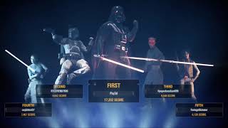 Star Wars Battlefront 2 - OG Darth Vader's flawless high voltage action in OG HvV