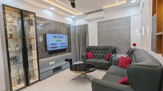 3BHK Modern Home | Interior Design | Nyati Ethos, Undri, Pune | 9860456506